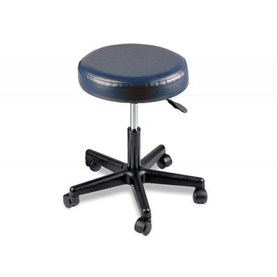 Pneumatic Upholstered Mobile Stool