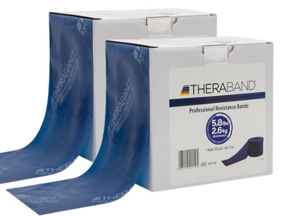 TheraBand Exercise Band Roll (6 Yards, 50 Yards, OR 100 Yards)