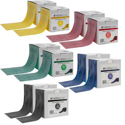 TheraBand Exercise Band Roll (6 Yards, 50 Yards, OR 100 Yards)