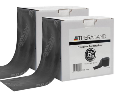 TheraBand Exercise Band Roll (6 Yards, 50 Yards, OR 100 Yards)