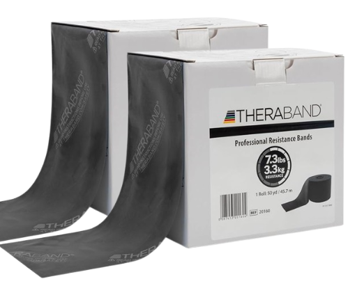 TheraBand Exercise Band Roll (6 Yards, 50 Yards, OR 100 Yards)