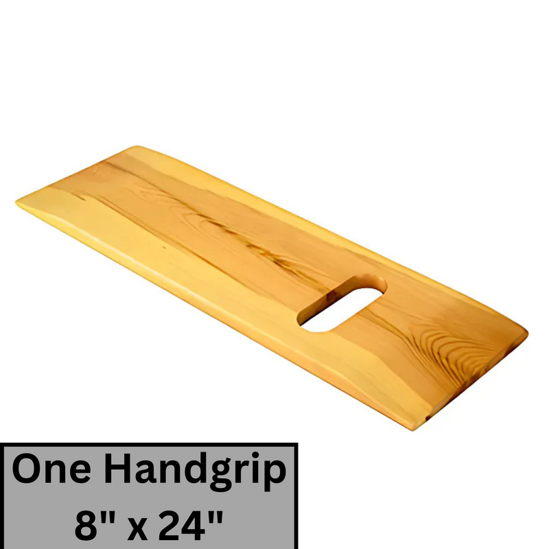 Wooden Transfer Board (Two Handgrips, One Handgrip, OR No Handgrips)