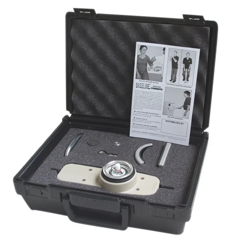 Baseline MMT Hydraulic Push-Pull Dynamometer with Analog Gauge (50-500 lbs Capacity)