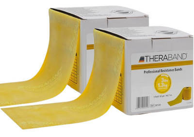 TheraBand Exercise Band Roll (6 Yards, 50 Yards, OR 100 Yards)