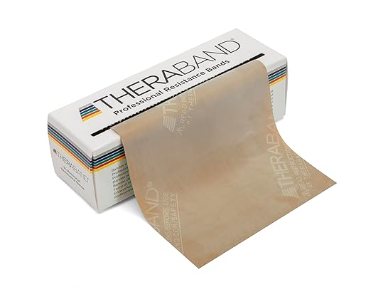 TheraBand Exercise Band Roll (6 Yards, 50 Yards, OR 100 Yards)