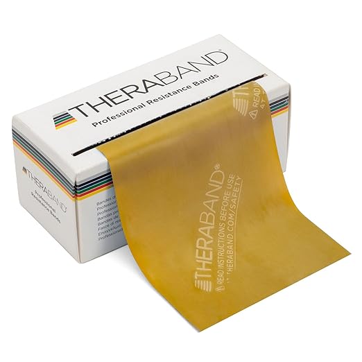 TheraBand Exercise Band Roll (6 Yards, 50 Yards, OR 100 Yards)