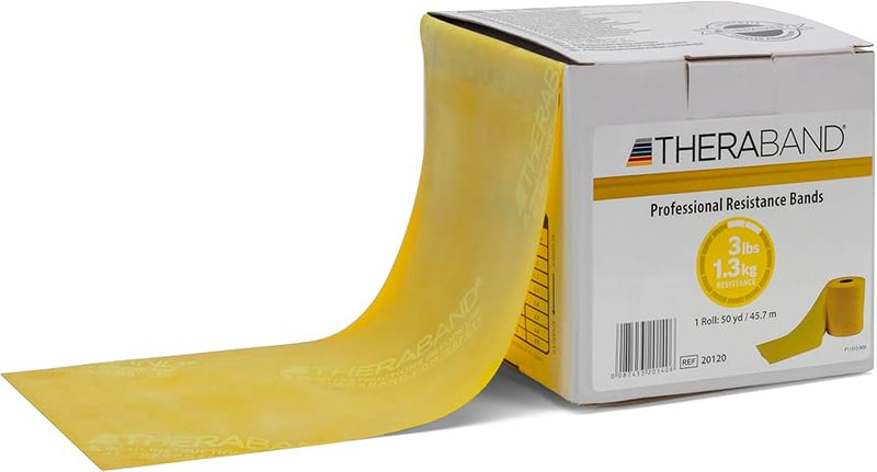 TheraBand Exercise Band Roll (6 Yards, 50 Yards, OR 100 Yards)