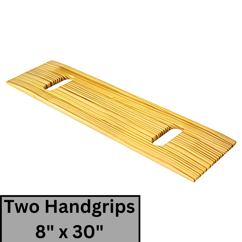 Wooden Transfer Board (Two Handgrips, One Handgrip, OR No Handgrips)