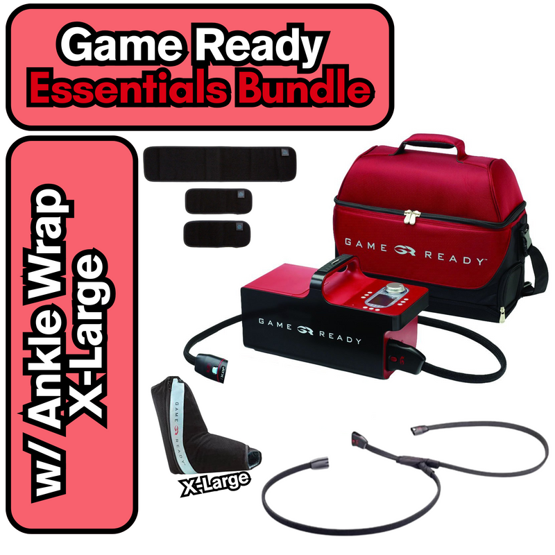 Game Ready Essentials Bundle (Includes 2.1 Unit, Carrying Case, Dual Connector, Wrap Extender Kit, & Wrap of Your Choice)