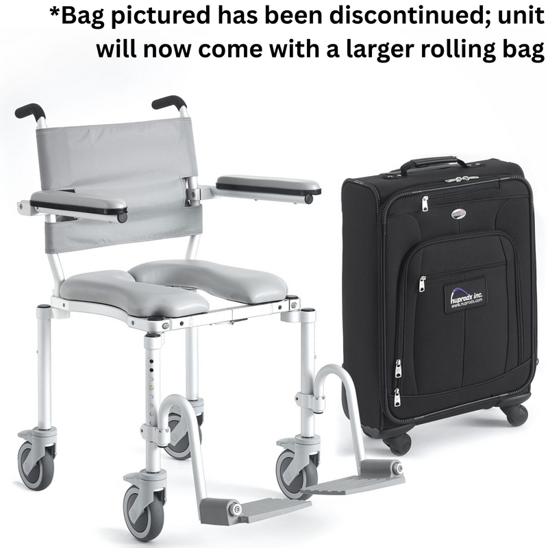 Nuprodx MC4000TX - Portable Roll-In Shower Chair