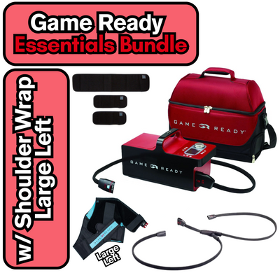 Game Ready Essentials Bundle (Includes 2.1 Unit, Carrying Case, Dual Connector, Wrap Extender Kit, & Wrap of Your Choice)