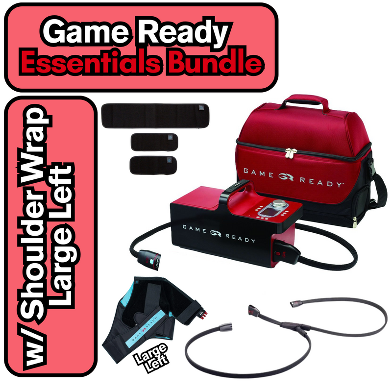 Game Ready Essentials Bundle (Includes 2.1 Unit, Carrying Case, Dual Connector, Wrap Extender Kit, & Wrap of Your Choice)
