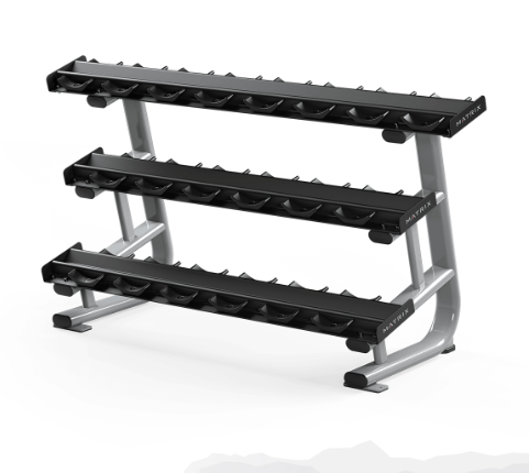 Matrix Magnum 10-Pair Studio Pro-Style Dumbbell Rack